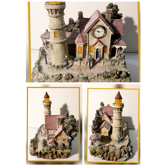 Thomas Kincade lighthouse clock.